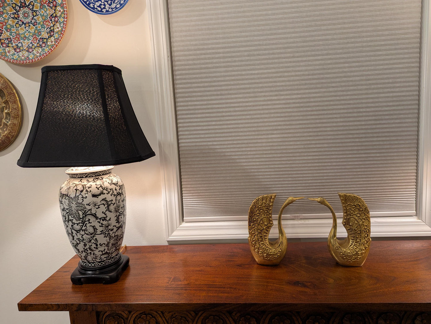 Handcrafted Brass Swan Pair – Symbol of Love & Prosperity | Indian Vaastu Decor | Elegant Home Accent