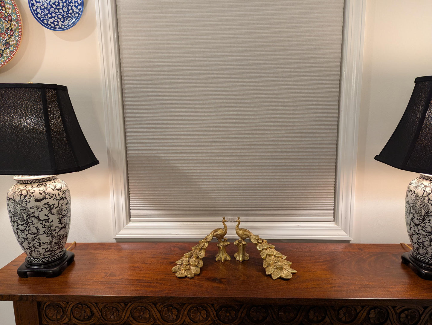 Handcrafted Brass Peacock Pair – Traditional Indian Home Decor | Symbol of Beauty & Prosperity