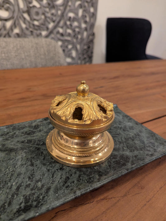 Handcrafted Brass Diya – Traditional Indian Oil Lamp | Pooja Decor | Auspicious Gift- No base and candle included