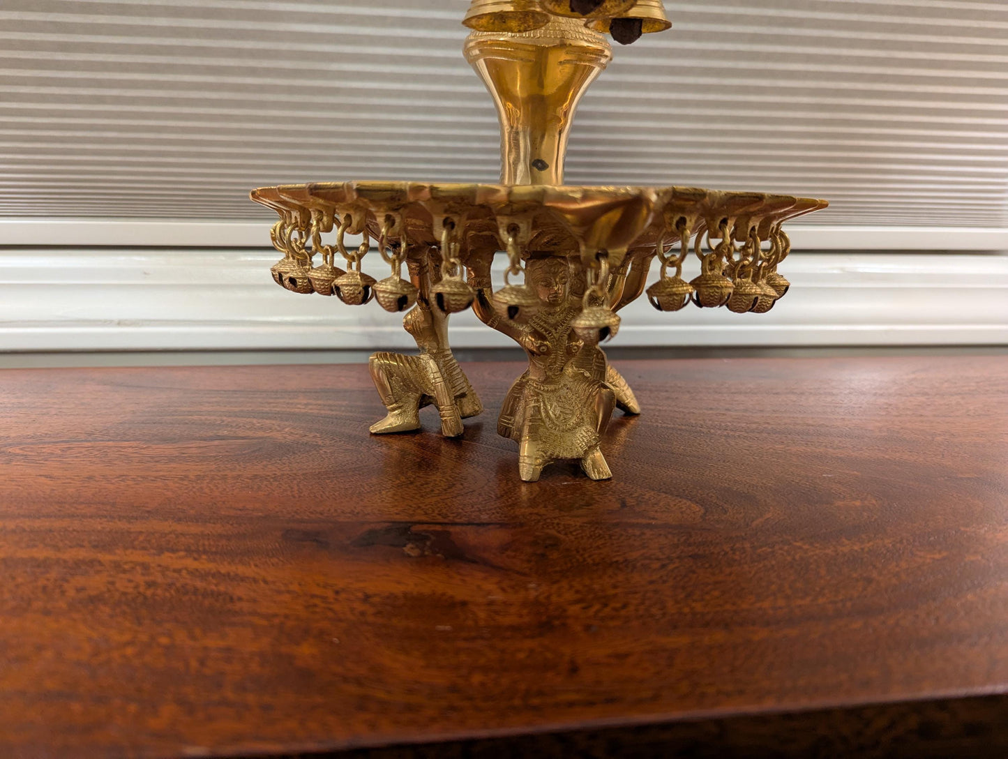 Handcrafted Brass Peacock Diya – Traditional Indian Oil Lamp | Pooja Room Decor | Auspicious Gift