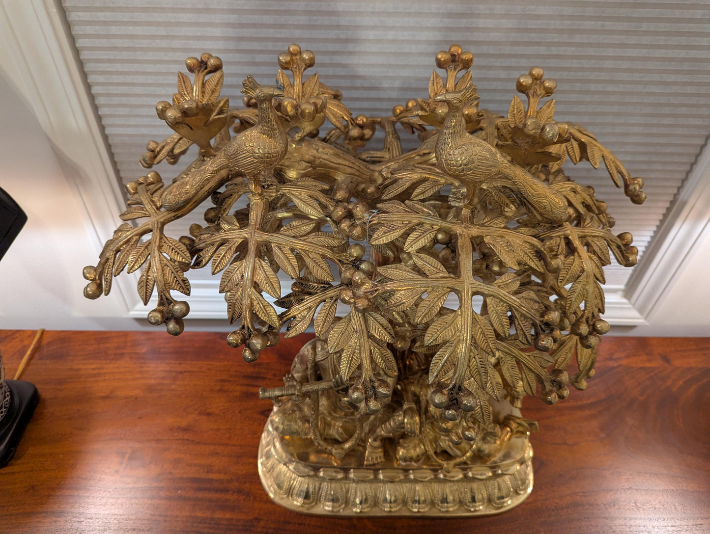 Handcrafted Brass Radha Krishna Statue – Symbol of Love & Devotion | Indian Vaastu Decor | Spiritual Collectible